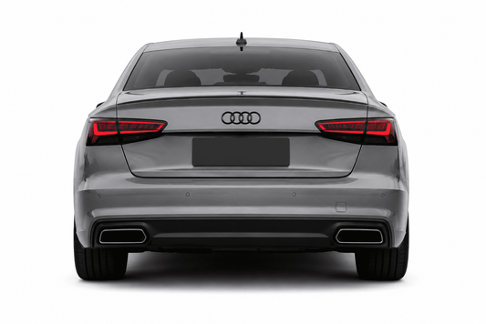 Audi A6 Stainless Steel Exhaust Trim Covers (2016–2018)