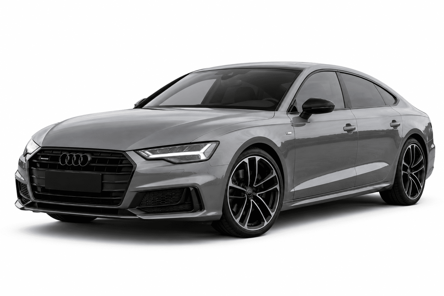 Audi A7 Black Optics (2009-2017) Window Trim Blackout Kits - Stainless Steel