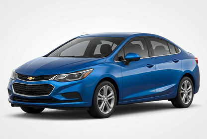 Chevrolet Cruze (2016–2019) shown from a front three-quarter angle on a light studio background.