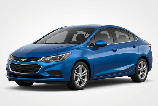 Chevrolet Cruze (2016–2019) shown from a front three-quarter angle on a light studio background.