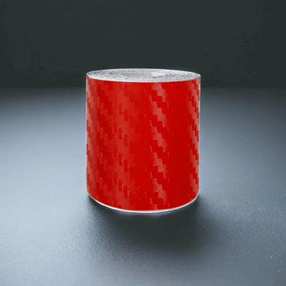 ChroMorpher Carbon Fiber Protective Tape roll displayed on a reflective surface.
