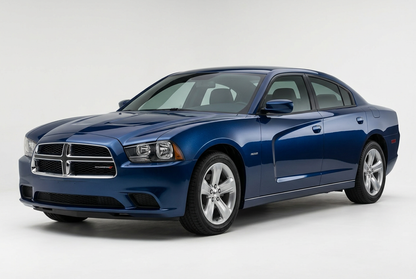 Dodge Charger (2011–2014) shown from a front three-quarter angle on a light studio background.