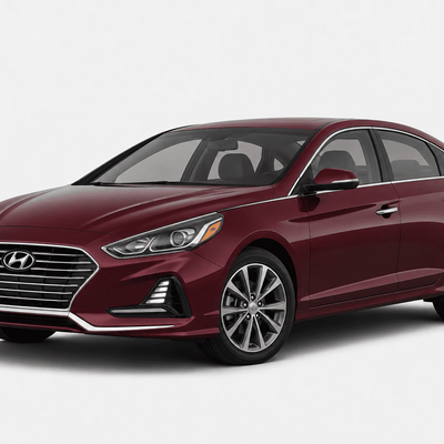 Hyundai Sonata (2015–2019) Precut Chrome Delete Kit