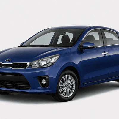 Kia Pegas / Soluto (2018–2025) Stainless Steel Window Trim Moldings