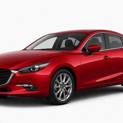 Mazda3 Sedan (2014–2018) Precut Chrome Delete Kit