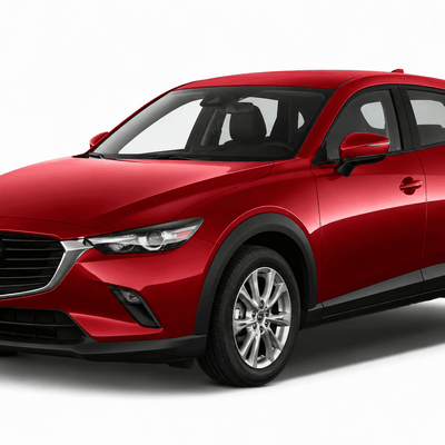 Mazda CX-3 (2017–2022) Stainless Steel Window Trim Moldings