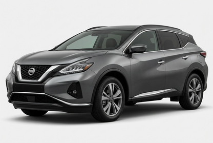 Nissan Murano (2015–2024) shown from a front three-quarter angle on a light studio background.