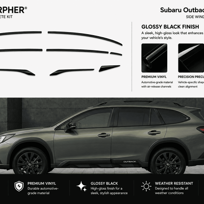 Subaru Outback (2020–2026) Precut Chrome Delete Kit - alternate view