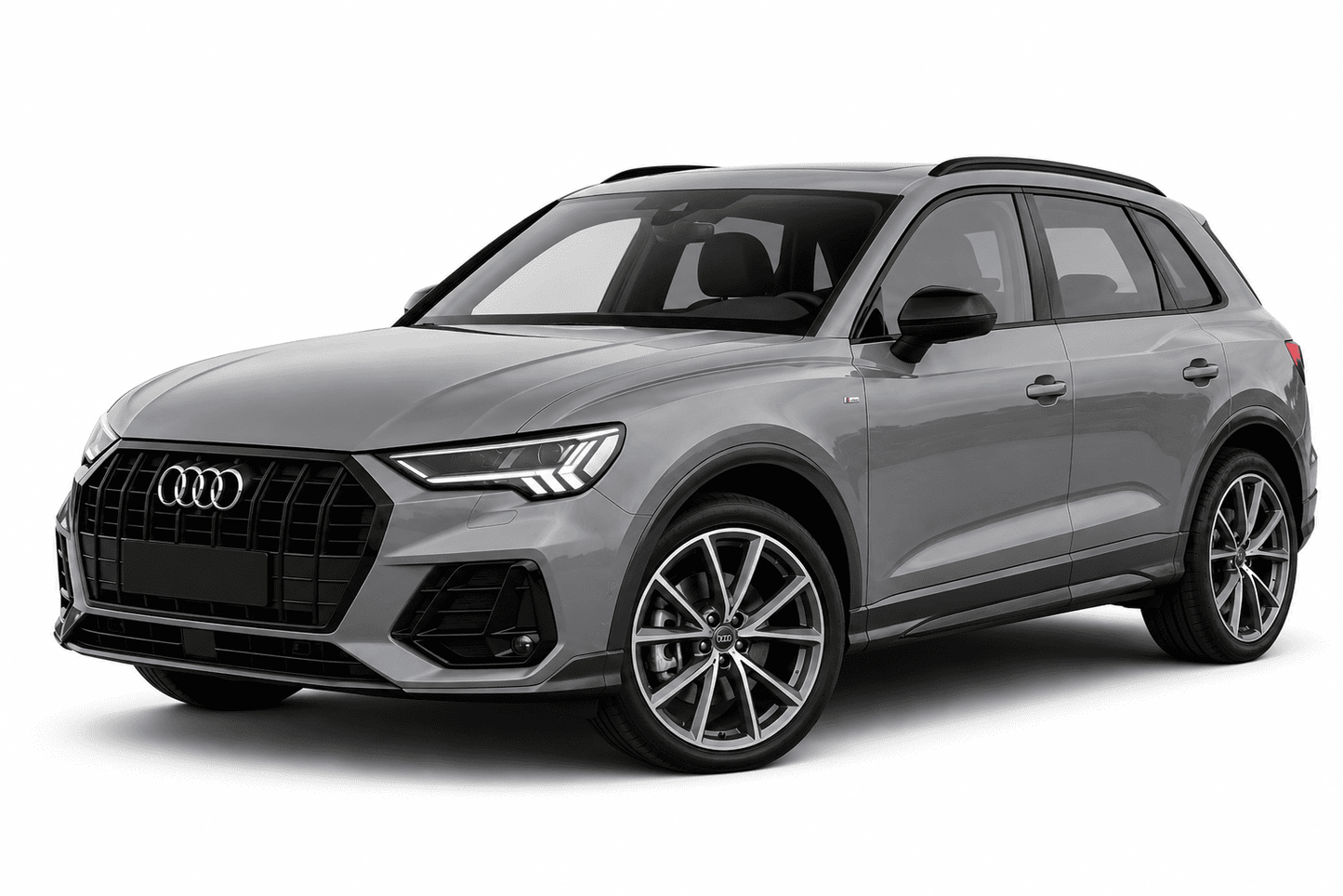 Audi Q3 Black Optics (2018-2025) Stainless Steel Window Trim Cover Kit