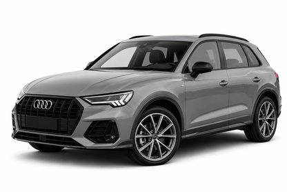 Audi Q3 Black Optics (2018-2025) Stainless Steel Window Trim Cover Kit