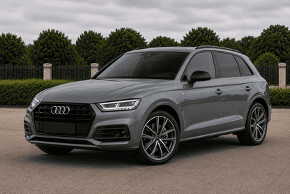 ChroMorpher Audi Q5 (2018–2024) Precut Window Trim Chrome Delete Kit