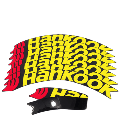 ChroMorpher Hankook 3D Tire Lettering (4x) - ChroMorpher