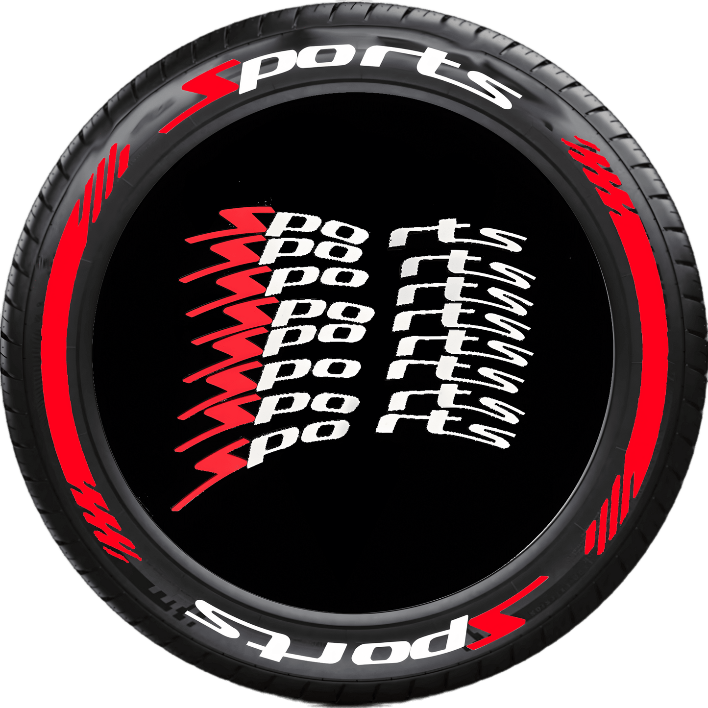 ChroMorpher Sports Tire Lettering (8x) - ChroMorpher
