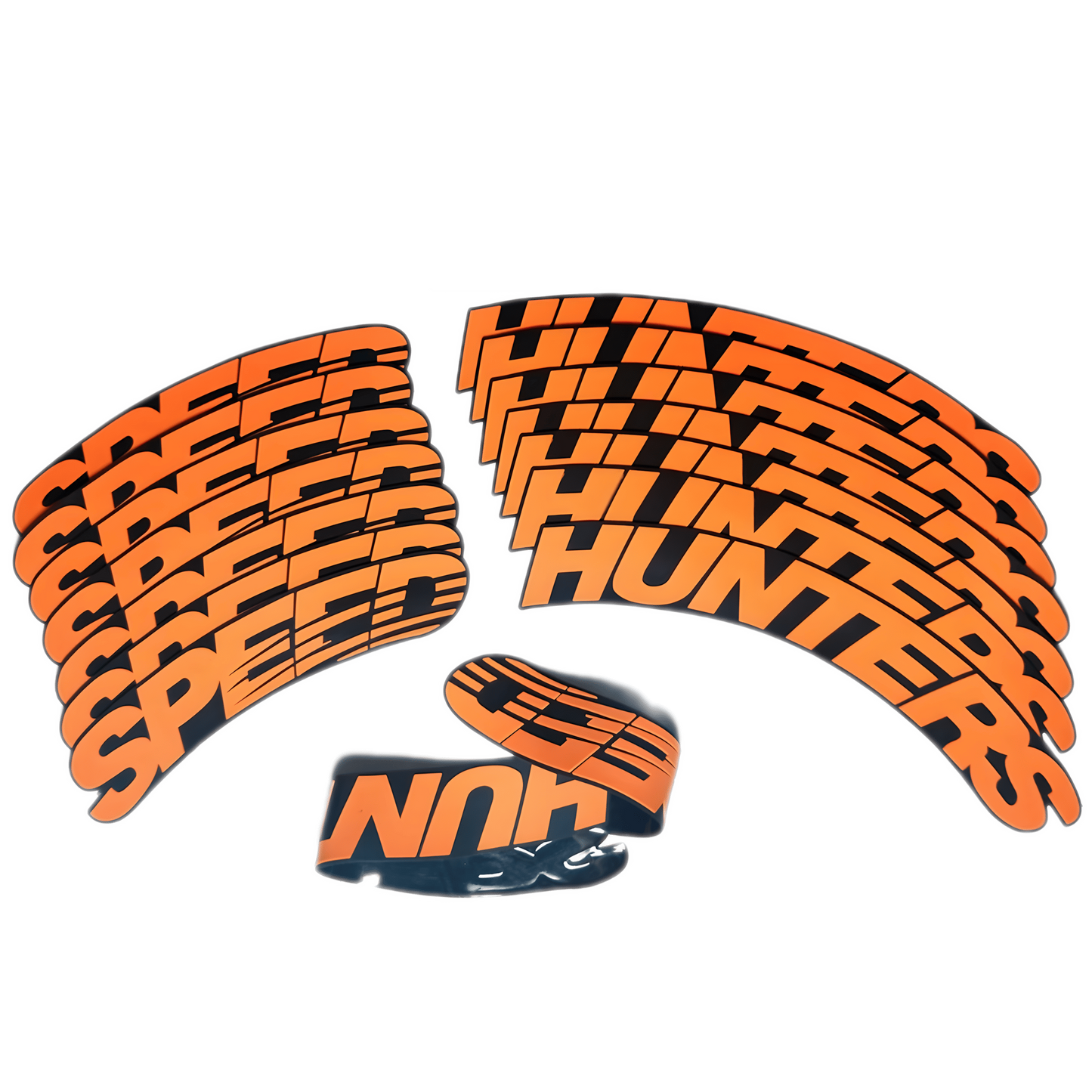 ChroMorpher SpeedHunters 3D Tire Lettering (4x) - ChroMorpher