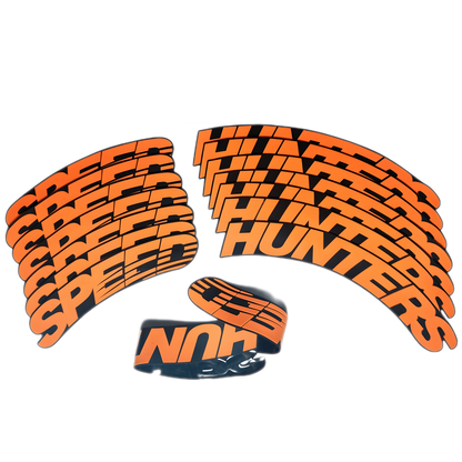 ChroMorpher SpeedHunters 3D Tire Lettering (4x) - ChroMorpher