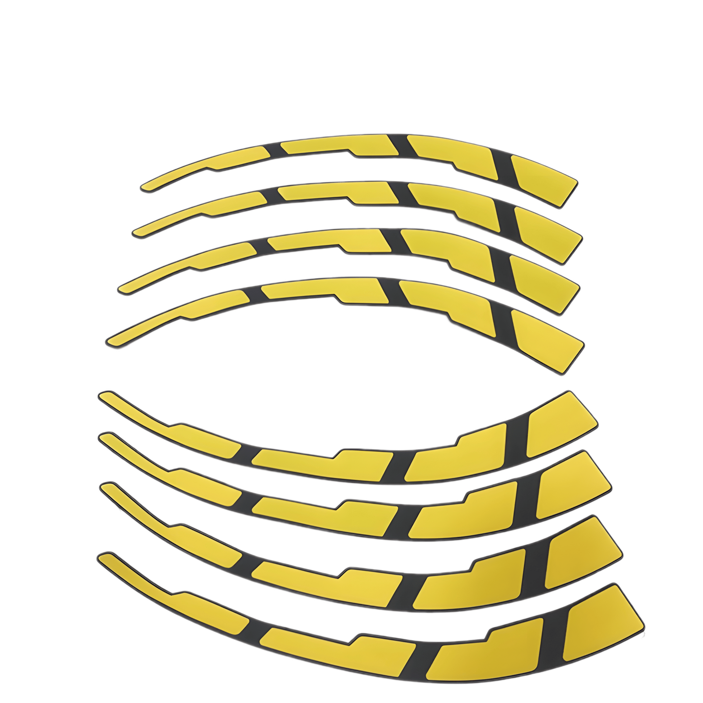 ChroMorpher Dunlop 3D Tire Lettering (4x) - ChroMorpher