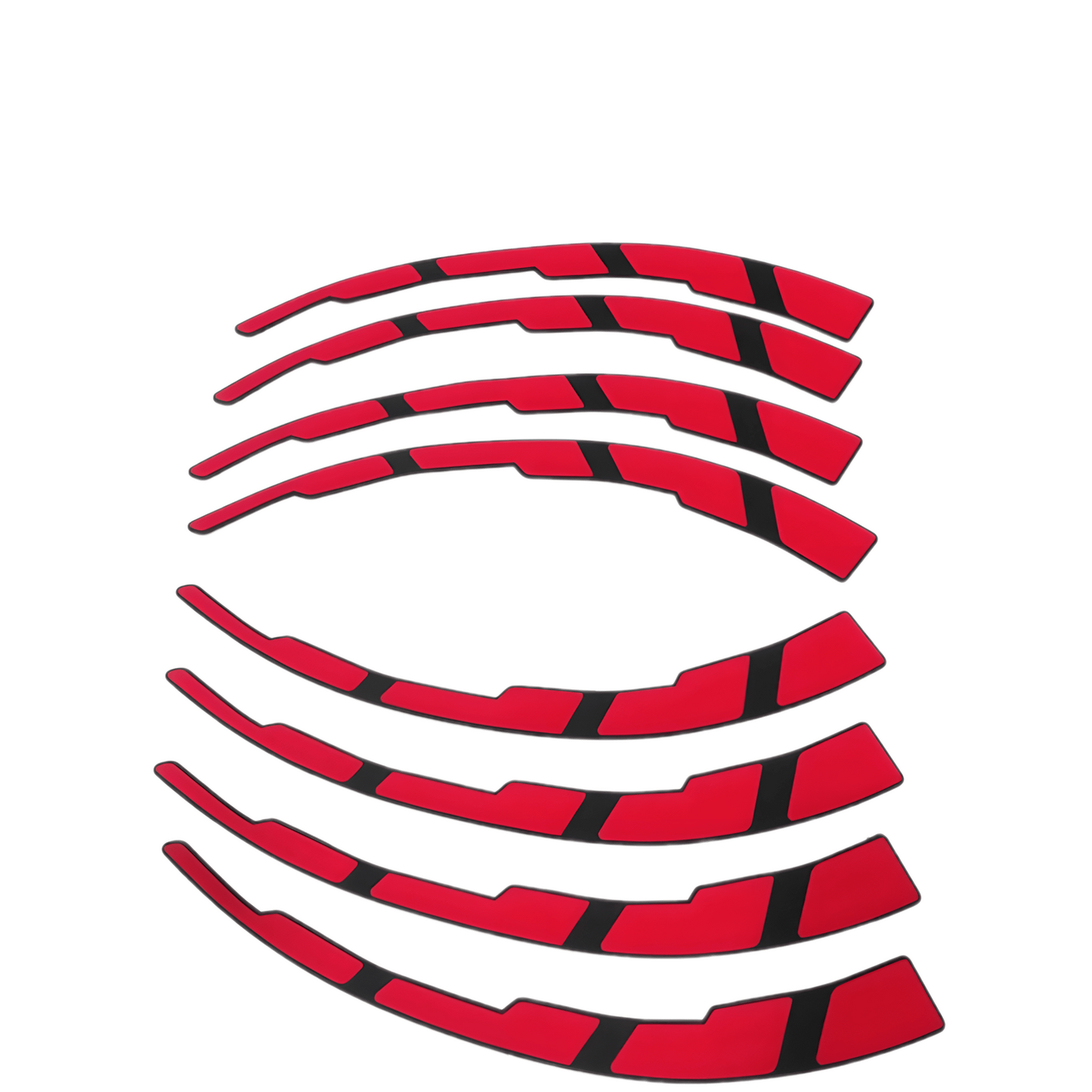 ChroMorpher Dunlop 3D Tire Lettering (4x) - ChroMorpher