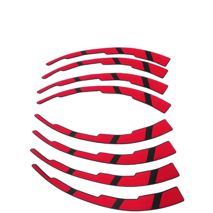 ChroMorpher Dunlop 3D Tire Lettering (4x) - ChroMorpher