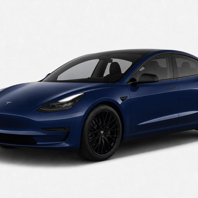 Tesla Model 3 (2017–2022) Precut Chrome Delete Window Trim