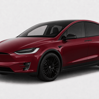 Tesla Model X (2016–2020) Precut Chrome Delete Window Trim