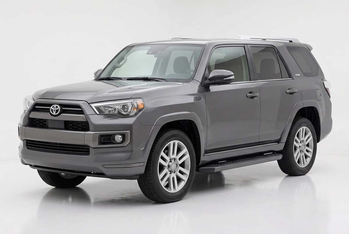 Toyota 4Runner (2014–2024) shown from a front three-quarter angle on a light studio background.