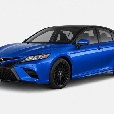 Toyota Camry (2018–2023) Precut Chrome Delete Window Trim