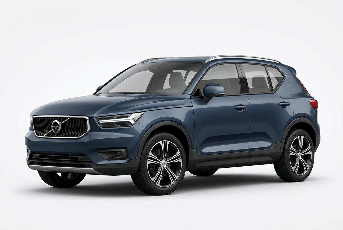 Volvo XC40 (2019–2023) shown from a front three-quarter angle on a light studio background.